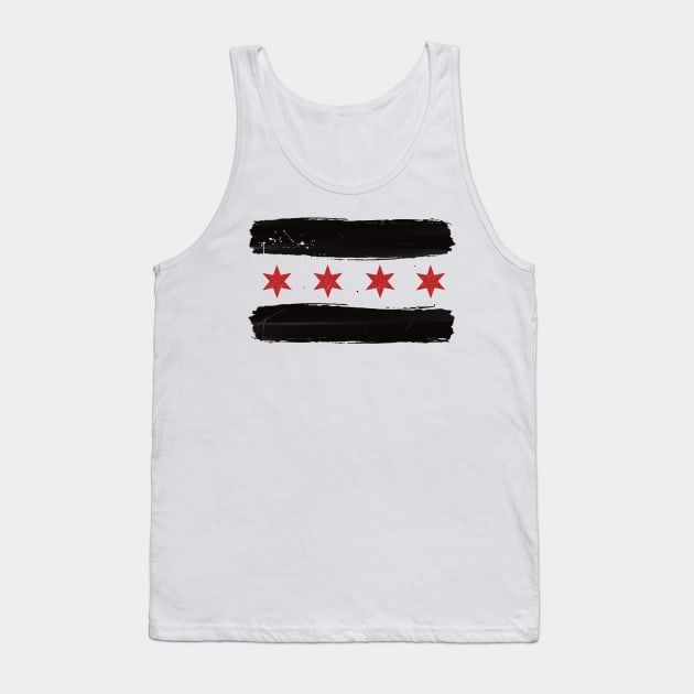 Chicago-Made Punk Tank Top by aparttimeturtle